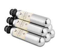 Pack de 6 Capsules CO2 Coravin Pure? Sparkling Argent et Noir
