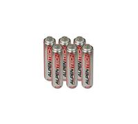 ALPENTECH - Pack 6 Cartouches de Gaz 330g (600ml) BUTANE/PROPANE (70/30) Universelles Homologuées TÜV - Recharges à Valve Dévissable 7/16 pour Désherbeur Thermique et Chalumeau Plomberie/Camping.