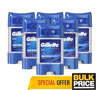 Pack de 6 déodorants Gillette Cool Wave Gel puissant bloqueur d'odeurs 48H pr...