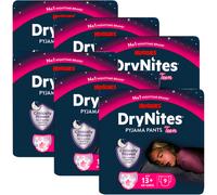 Pack De 6 DryNites Culottes Absorbantes Pour La Nuit Filles 13+ Ans 48-60kg 9 Pièces