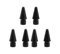 Pack de 6 Embouts de Rechange pour Pointes Pencil pour Pencil 1ère et 2Nd Génération (Noir)