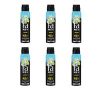 (pack de 6) FA MEN SPORT DEOSPRAY 2EN1 150ML 6X150ML LIVRAISON GRATUITE