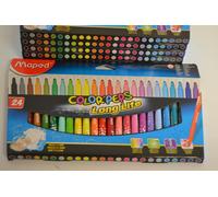 Pack de 6 feutres Maped COLOR`PEPS Long Life 24 couleurs