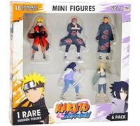 Pack de 6 figurines - BANDAI - Naruto Shippuden - PMN2060 - 7 cm