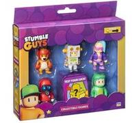 Pack de 6 figurines Bandai Stumble Guys 8 cm Multicolore G