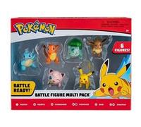 Pack de 6 figurines Pokémon 5 cm Modèle aléatoire Multicolore G