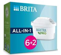 Pack de 6 filtres a eau + 2 gratuits - BRITA - MAXTRA PRO All-in-1