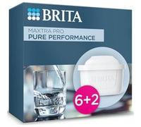 Pack de 6 filtres à eau avec 2 gratuits Brita Maxtra Pro All-in-1 P6+2 MPRO Blanc Blanc G