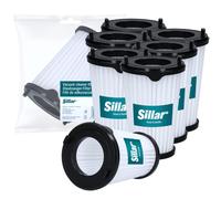 pack de 6 filtres Sillar pour l'aspirateur AEG CX7 CX7-2 Ergorapido CX7 Filtre pour tous les modèles, comme AEF150 filtre de remplacement