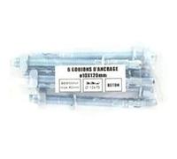 Pack de 6 Goujons d'ancrage M10 BATIFIX diamètre 10 x 120mm