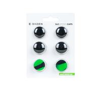 Pack de 6 grips texturés en silicone pour joystick de manettes officielles Xbox. Hauteurs différentes pour s'adapter à tous les profils de jeu