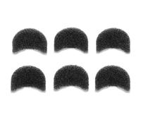 Pack de 6 Housses de Protection Anti-Vent pour Microphone GO 3 & GO 3S - Mousse Réductrice de Bruit du Vent, Capuchon Protecteur pour Micro de Caméra d'Action
