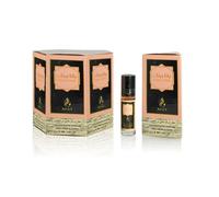Pack De 6 Huiles Parfumées Yana Pink De Ayat Perfumes ¿ Flacon De 6ml Roll On ¿ Femme - Bois De Santal, Ambre Et Vanille