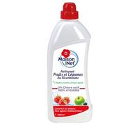 Pack de 6 - Maison Net - Nettoyant Fruits et Légumes 1L