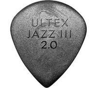 Pack de 6 Médiators 2,00 mm Jim Dunlop Adu 427P200 Ultex Jazz III