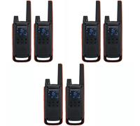 Motorola Talkabout T82 radio bidirectionnelle 16 canaux 446 - 446.2 MHz Noir, Orange