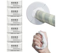 Pack de 6 pièces Scellant Étanche Externe Imperméable À L'Eau Réparation Argile D'étanchéité Réparation Rapide Mastic Boue Mastic Scellant pour les joints