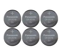 Pack de 6 Piles Bouton Lithium CR2016 CR 2016 3V[311]