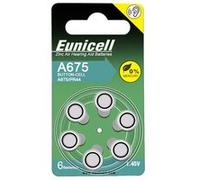 Pack de 6 Piles bouton Zinc Air 1,45V pour appareils auditifs type A675 / 67 5/ PR44 - IRIOS -