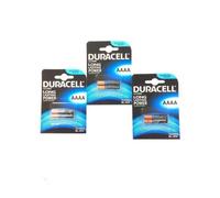 Pack de 6 Piles Duracell Ultra AAAA 1,5V MX2500-E96 PRIX MINI !!!
