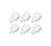 Pack de 6 Prise connectée wifi 16A compatible alexa et google home
