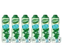 Pack de 6 sirops menthe glaciale Teisseire 6x60cl