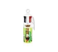 Bic 4 Couleurs Stylos-Bille Retractables - Pot A Stylos Fluo De 6 - Betadine