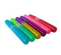 Pack de 6 Stylos Colle à Paillettes Couleurs Assorties Loisirs Créatifs Enfant et Scolaire