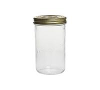 Le Parfait Terrines en verre Familia D 100 - Lot de 6 - 1 kg - Transparent