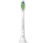 Philips Sonicare, Têtes de brosses à dents électriques soniques W2 Optimal White pour des dents plus blanches, Blanc, Lot de 6, modèle HX6066/10