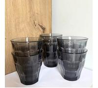 Pack de 6 verre - gris