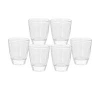 Pack De 6 Verres À Shot 45ml Compatibles Boissons Alcool Résistant Alpina Transparent