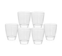 Pack De 6 Verres À Shot 45ml Compatibles Boissons Alcool Résistant Alpina Transparent
