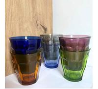 Pack de 6 verres - Multicolores