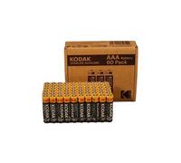 Kodak Piles AAA Xtralife - Alcalines LR03 1,5V - Pack de 60 Jaune