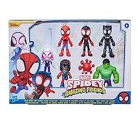 Pack de 7 figurines Spidey And His Amazing Friends Marvel G