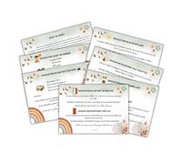 Pack de 7 Stickers Invocations Quotidiennes Islam pour Enfants - Format A5 - Autocollants Adhésifs - Douas en Français, Arabe et Phonétique - Apprentissage Facile à la Maison - Éducation Islamique Par