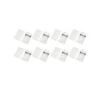 Pack de 8 Batteries USB Portables pour Lumières LED 5 V - Convertisseur D'Alimentation à Piles, Idéal pour une Utilisation en Intérieur et en