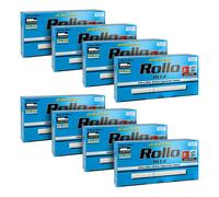 Pack de 8 Boîtes de 200 Tubes Rollo Blue Ultra Slim pour Cigarettes 84 mm x 6.5 mm