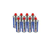 Pack de 8 cartouches gaz 250g butane Bouteille de gaz UN2037 Bonbonne pour réchauds et désherbeurs thermiques