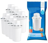 Pack de 8 Dafi Classic Cartouches compatibles avec Brita Classic & Dafi Classic carafes filtrantes