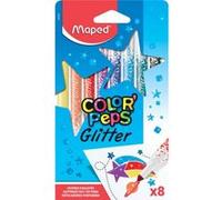 Pack de 8 Feutres pailletés Maped G