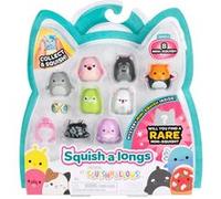 Pack de 8 figurines Squish-a-long Style 3 W4 Multicolore G