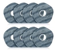 Pack de 8 lingettes de rechange pour aspirateur robot X10 Pro Omni / X9 Pro, ensemble d'accessoires de remplacement pour tampons de nettoyage par essorage