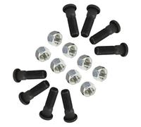 Pack de 8 M12 x 1,5 pour les goujons et écrous de roue 100mm moyeux remorque PCD