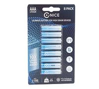 (Pack De 8) Nice Power AAA Haute Puissance Batteries Au Lithium 1100 mAh 1,5 V Capacité Ultimate Mignon L91 CCTV Batterie Gaming Appareil Photo Numérique Battery Arrive dans Une Boîte De Rangement