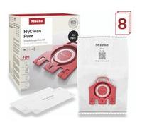 Pack de 8 sacs à poussières Miele HyClean Pure FJM PACK XL 80% Blanc et Rouge Blanc G