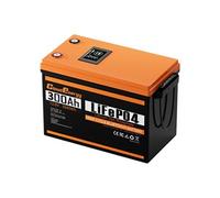 Pack de batterie de secours Cloudenergy 12V 300Ah LiFePO4 3840Wh d'énergie 6000+ cycles BMS 200A intégré écran LCD prise en charge en série/parallèle