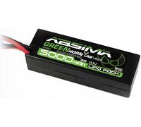 Pack de batterie (LiPo) 11.1 V 5000 mAh Absima 4140011 50 C boîtier hardcase système d'enfichage en T
