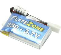 Pack de batterie (LiPo) 3.7 V 250 mAh FliteZone C6107 20 C Softcase mini